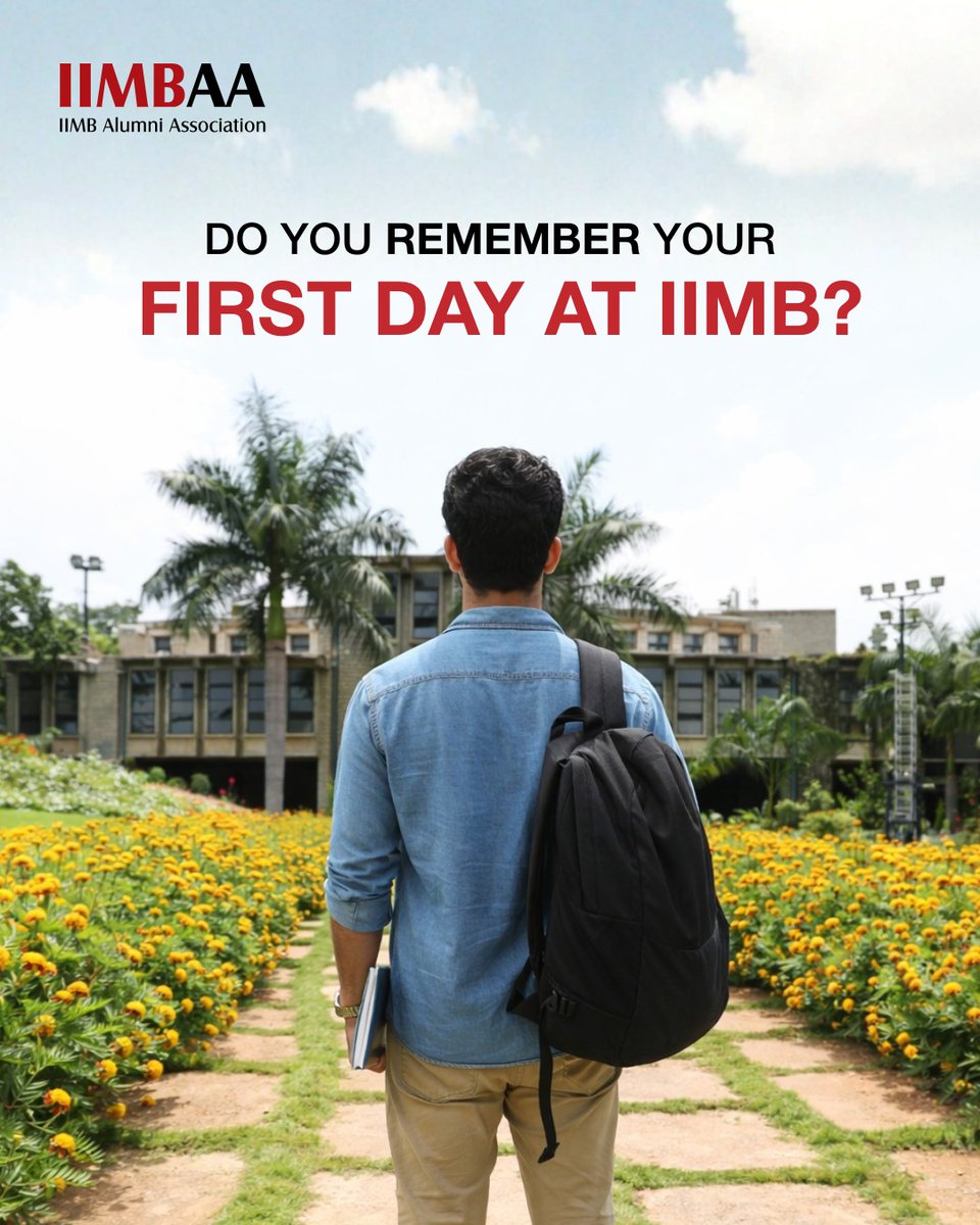 IIMB Alumni Association tweet media