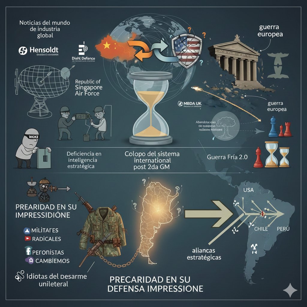 HILO #REALISMO2026 Comenzamos el diario reporte con análisis que no producen los medios argentos Ahí vamos!!

a. La velocidad del cambio global y la defensa argenta:
 1) Todos mis seguidores son dudas advierten el cambio que se está operando a nivel global, uno que no empezó con