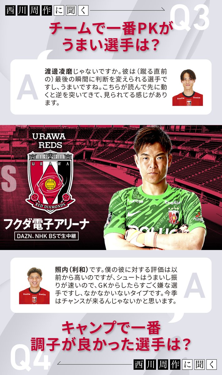 帰還の千葉か、渇望の浦和か

🏆️ 明治安田Ｊ１百年構想リーグ
⚔️ EASTグループ 第1節
🆚 ジェフユナイテッド千葉 vs 浦和レッズ
📅 2/7(土) 13:00KO
🏟️ フクダ電子アリーナ
📺️ DAZN / NHK BS

#Ｊリーグ