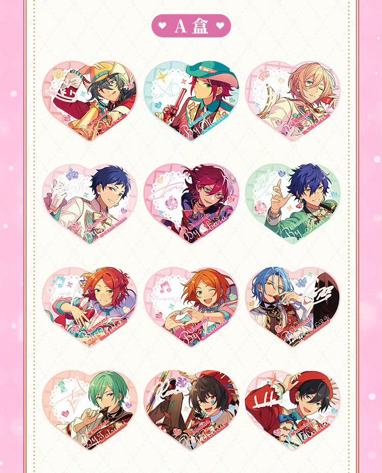 ✨商品情報✨ 偶像夢幻祭2 2月新品 ⚫︎バレンタイン甜心カード 全柄