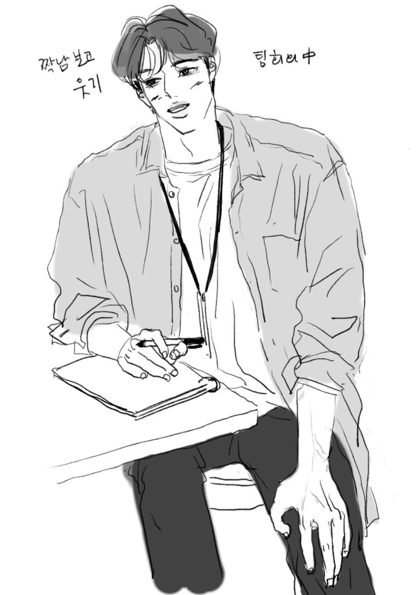 #oc #drawing #드로잉 #짝사랑 중