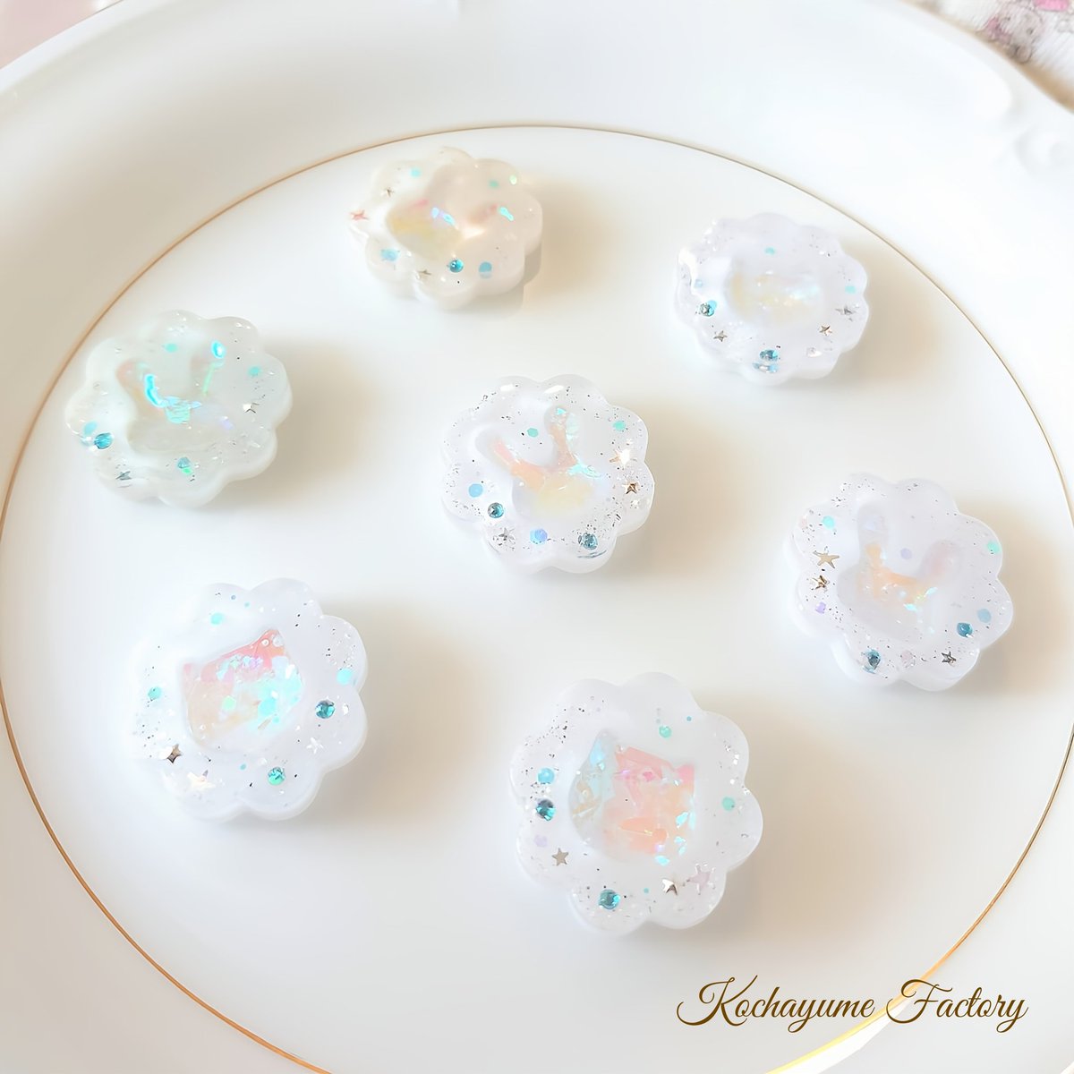 RT @Kochayume: #ハンドメイド好きさんと繋がりたい #レジン 見て