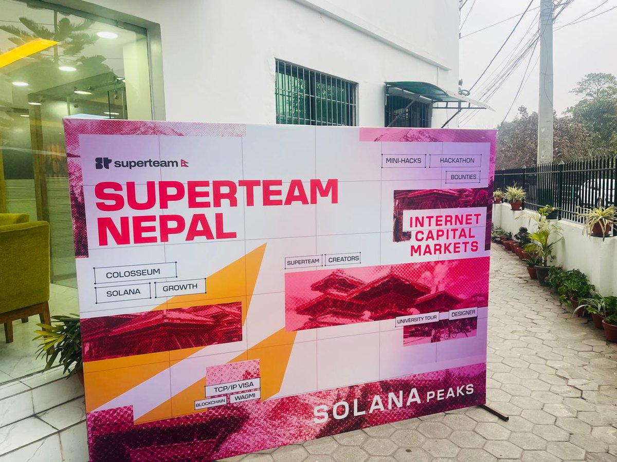 Sometimes you need a different taste.

Before this, Web3 to me was just words — blockchain, Solana, decentralization &amp; on-chain.

After attending Web3 event organized by @superteamnpl, actually understood how it works, where it’s used &amp; the real problems it’s solving worldwide.