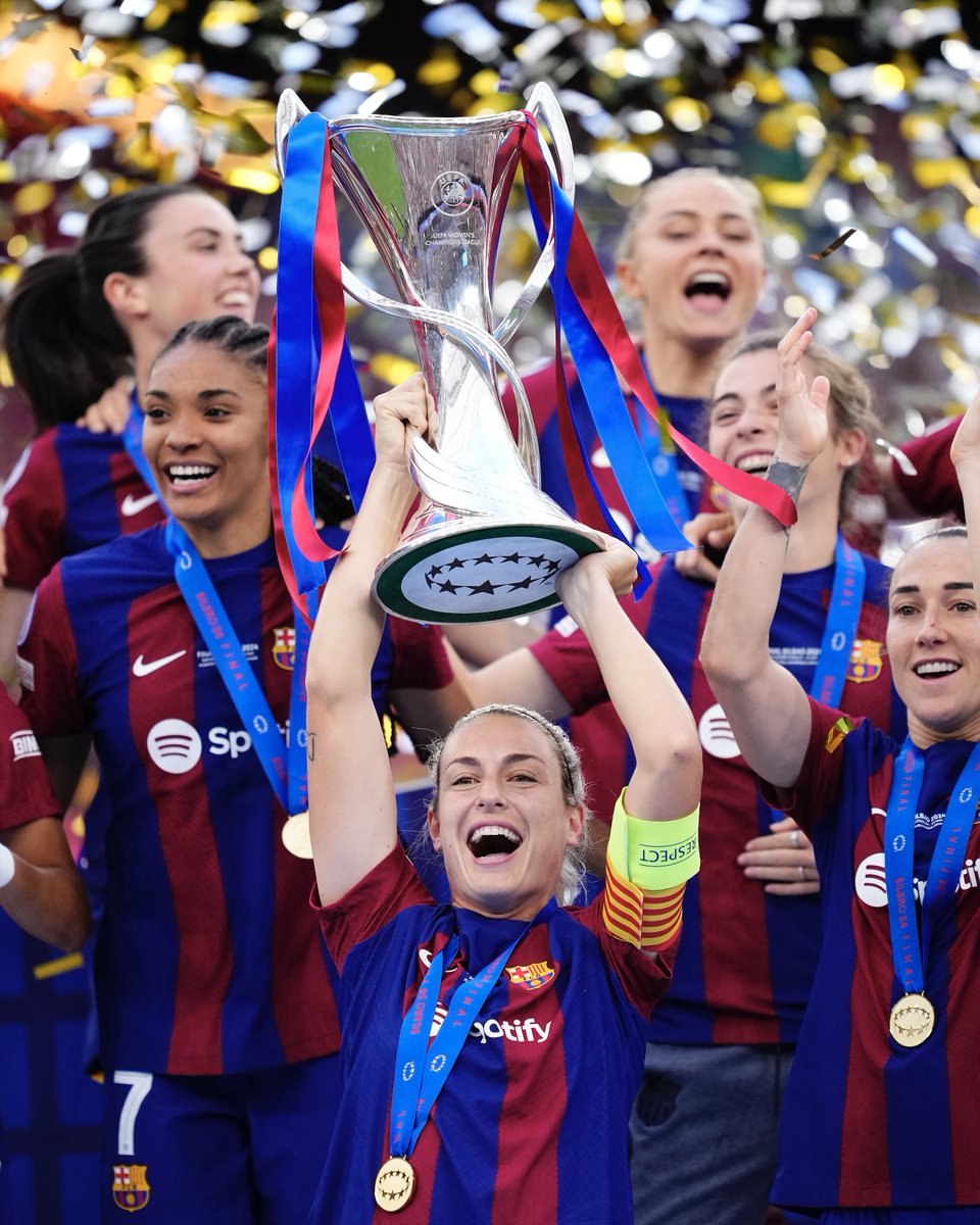 3x UWCL winner 🏆
2x UEFA Women's Player of the Year 🥇
2x <a href="/ballondor/">Ballon d'Or</a> winner ✨

Feliz cumpleaños, <a href="/alexiaputellas/">Alexia Putellas</a> 🎂

#UWCL || #HBD