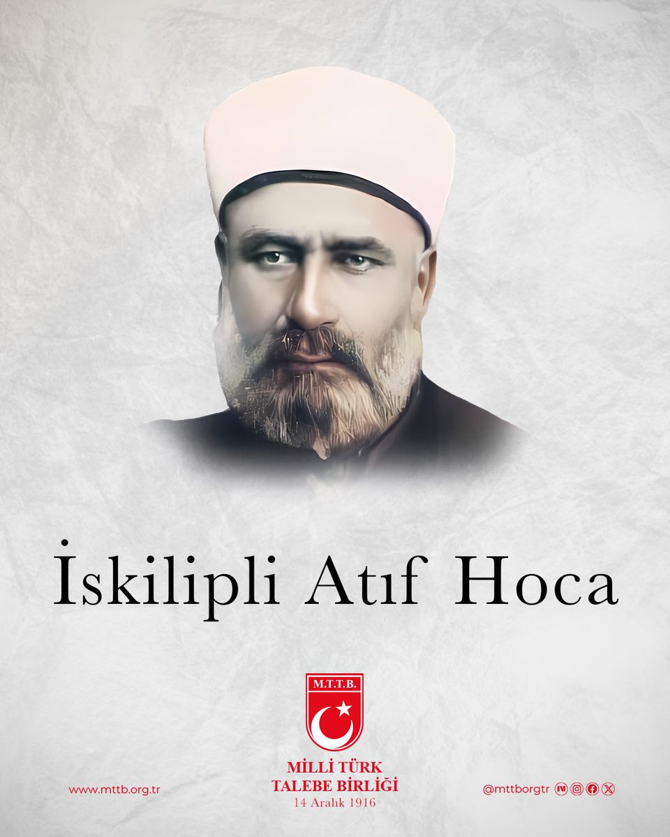 Şehadetinin sene-i devriyesinde İskilipli Atıf Hoca’yı rahmetle yâd ediyoruz.