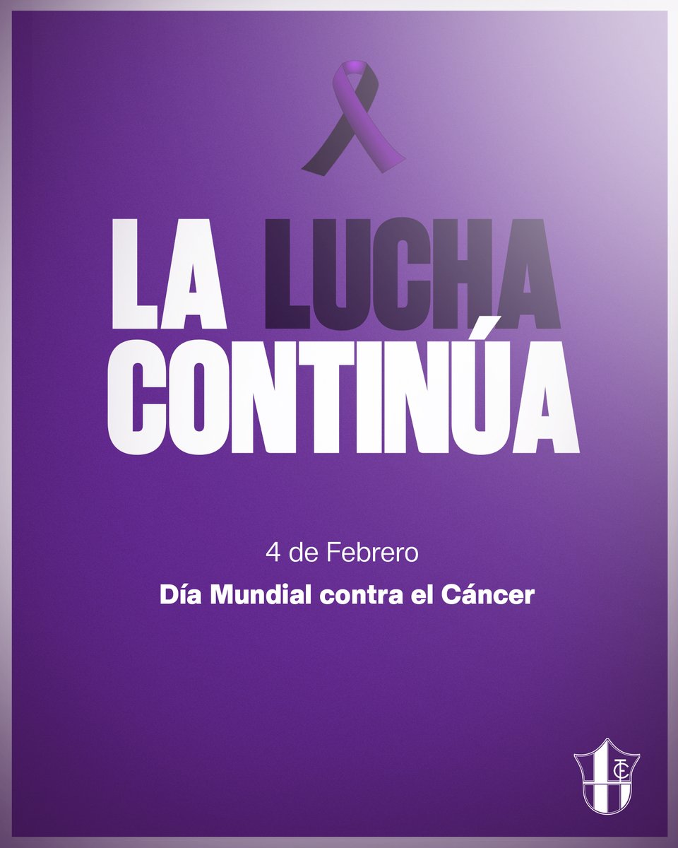 Torreblanca1966's tweet photo. 🟣🌍 La lucha continúa 

#DiaMundialContraElCáncer https://t.co/LDa01stxNG