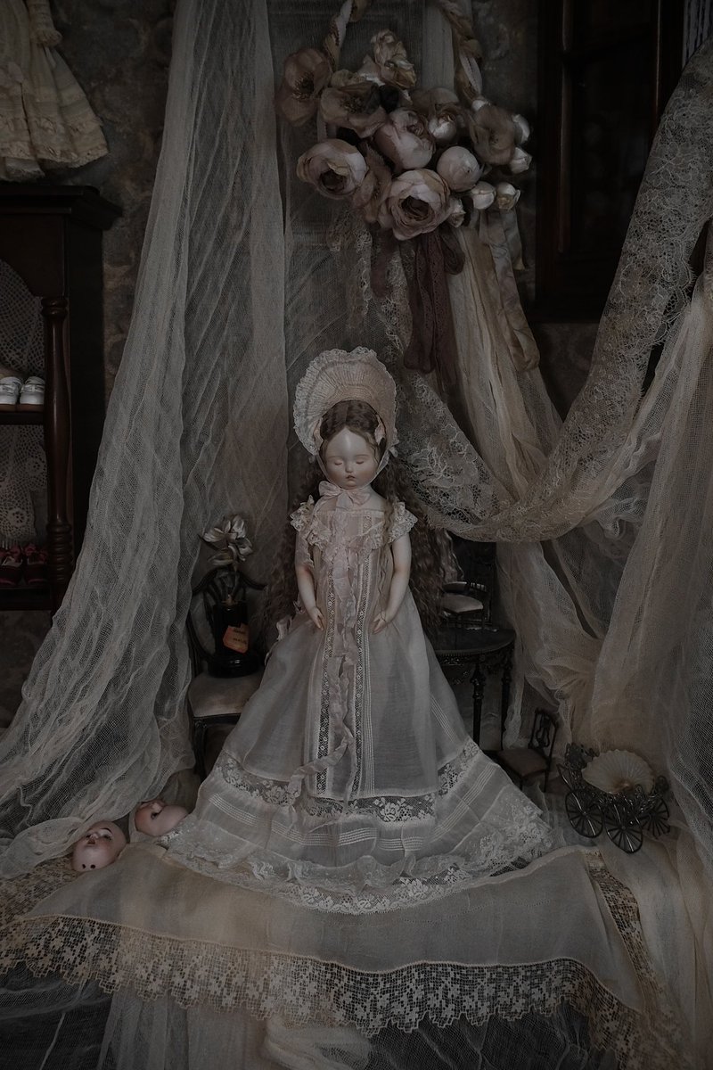 分享一个之前制作的小可爱🥹
小布丁🍮
材质：bisque doll