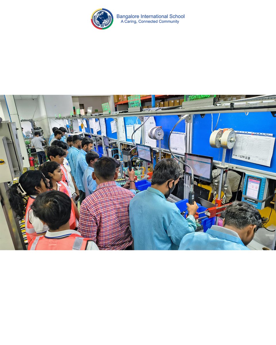 Real-world learning in action 📷📷
Thank you Sun Mobility for hosting our students through the Bangalore International School Internship Programme.
From battery innovation to sustainable manufacturing—an inspiring experience shaping future-ready minds 
#InternshipExperience