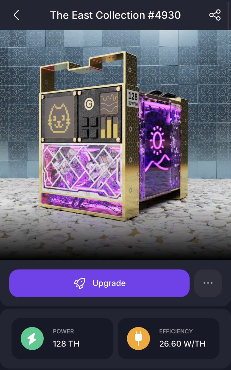 _pedro_relvas's tweet image. Already starting to work on this beauty!!😍😍

After recieve @GoMining  personal rewards, it is all gone to miner eff! 

Do you like it guys? Be honest 😁