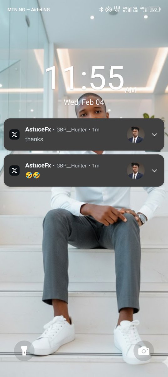 GBP__Hunter's tweet photo. When your notification is On for the best trader @astucefx 🩵 https://t.co/9VXpQZEwP8
