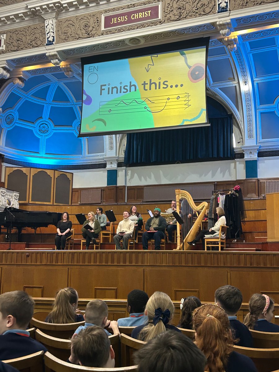 mrspyear4's tweet photo. KS2 are at our Music Event: Finish This. We are all warmed up and ready to listen to our compositions. #ourladysmusic @OURLADYSASPULL https://t.co/Drj5c5IQ5K
