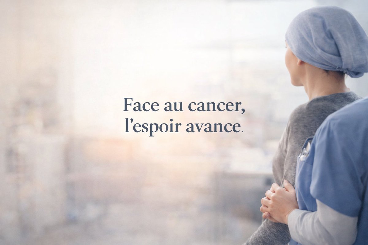 DatoussaidAli's tweet image. Face au cancer, l’espoir avance 🌟🤍💪
Pensons aux patients, aux familles et aux soignants. Chaque effort en recherche et accompagnement compte. 
#Santé #Espoir #Prévention