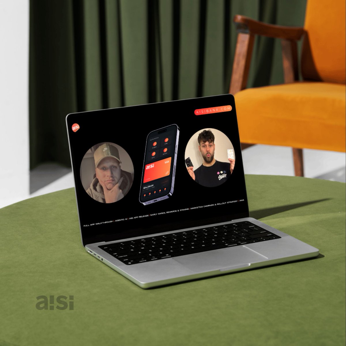 🎙️ Livestream Recap: From Vision to Product
$AISI Enters the App Phase

Yesterday’s livestream marked an important turning point for AISI.

From this moment on, we’re no longer talking about ideas, concepts, or future visions. We’re talking about the AISI app - daily progress,