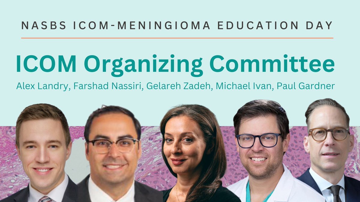International Consortium on Meningiomas (ICOM) tweet media