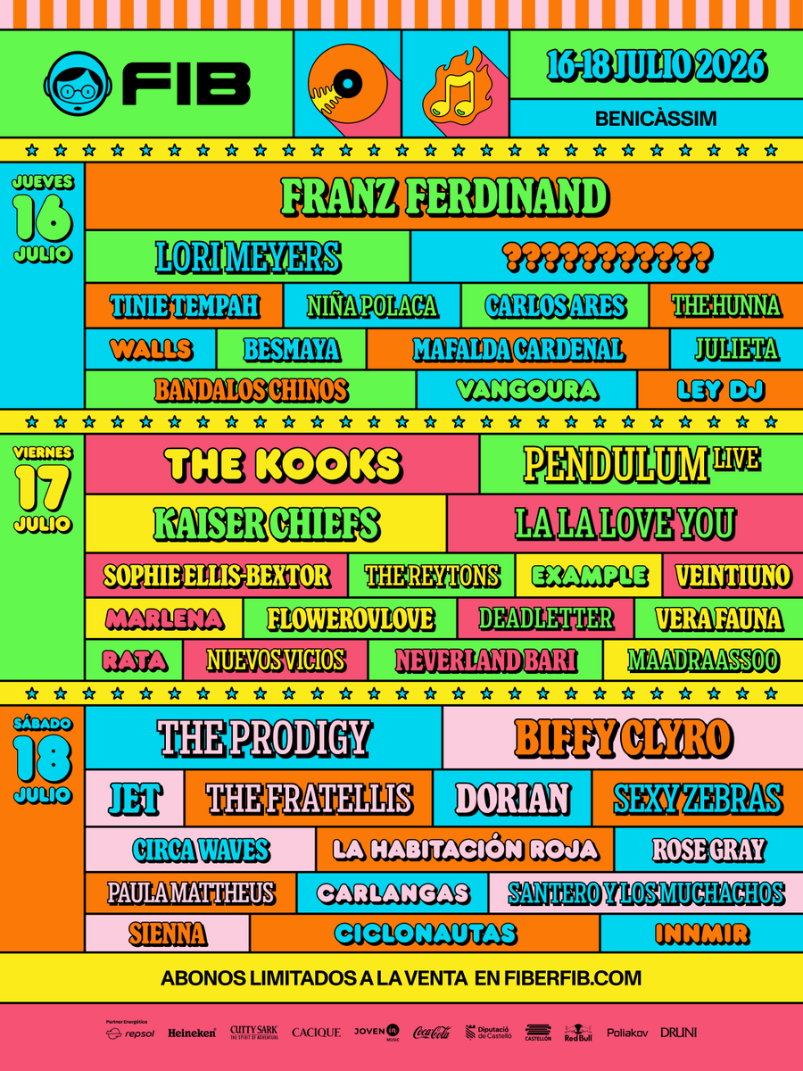 FIB Benicàssim Festival tweet media