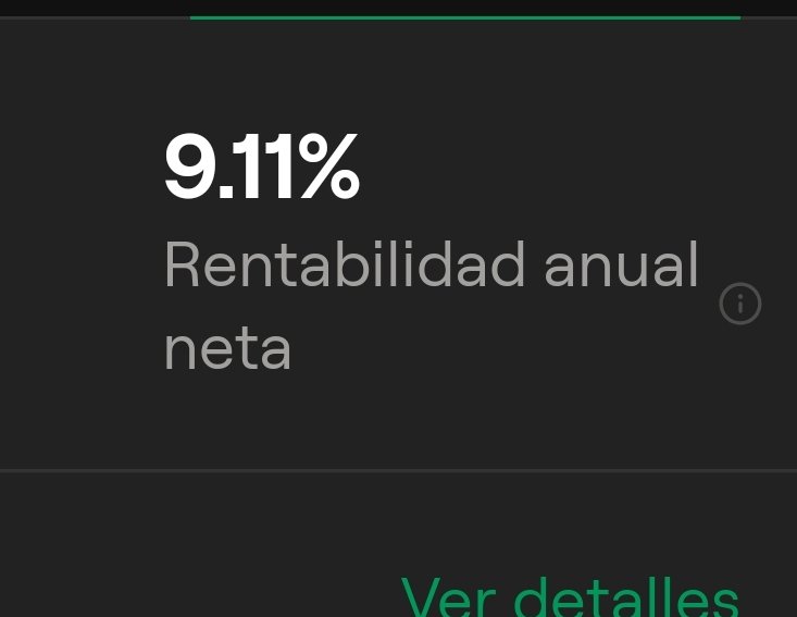 Que ya hace siglos que no acepto nuevos usuarios de Mintos para enseñarles mi estrategia para ganar dinero, .... Pero que si quieres, escríbeme y hablamos ehhh que estos días estoy aburrido 🥱 

Esta es mi rentabilidad neta 👇🏻