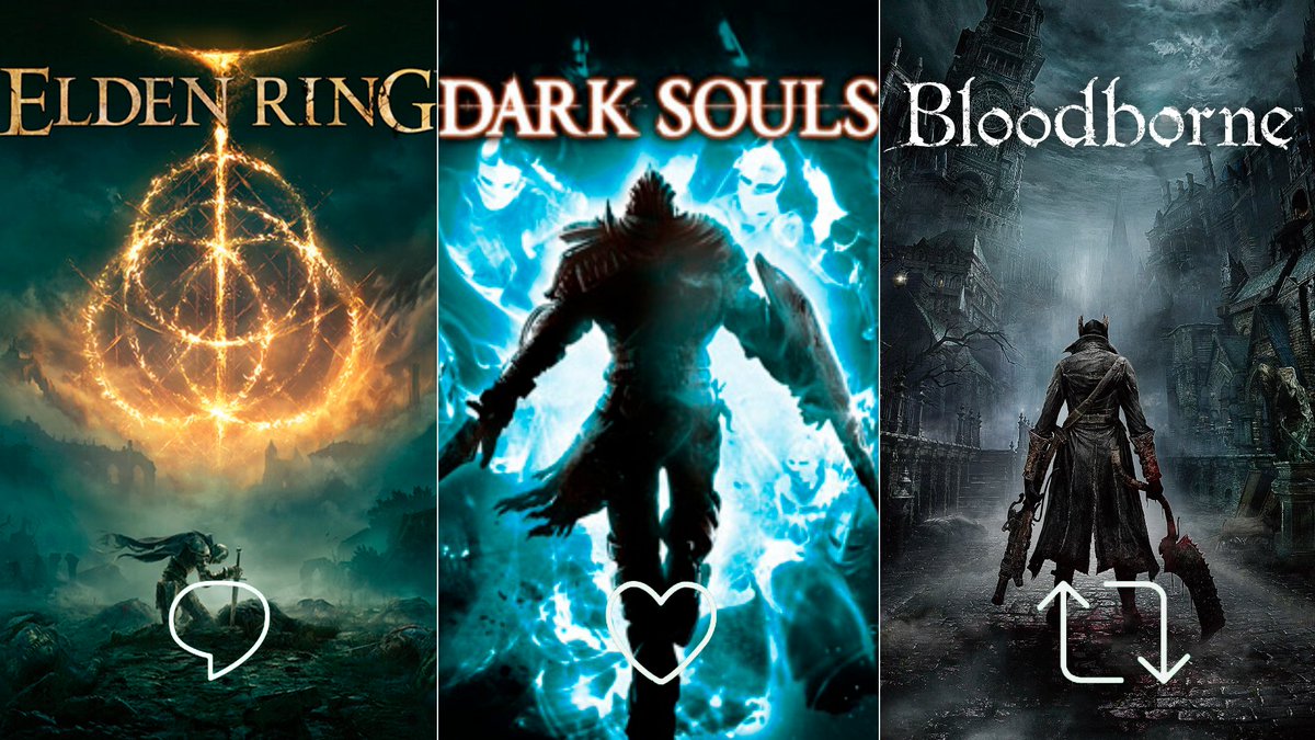 EntreMandos's tweet photo. Vale, vamos a pelearnos un poco 😅
Si hay que sacrificar dos…

¿Cuál salvas: Elden Ring, Dark Souls o Bloodborne? https://t.co/ToyLbV9s2i