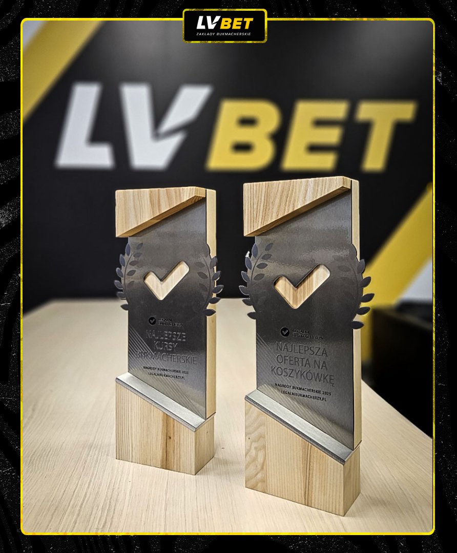 Miło nam ogłosić, że na wczorajszej Gali Nagród Bukmacherskich 2025 organizowanej przez <a href="/Bukmacherzy_PL/">LegalniBukmacherzyPL</a> zdobyliśmy statuetki w dwóch kategoriach - Najlepsze kursy bukmacherskie oraz Najlepsza oferta na koszykówkę. 

Dziękujemy za to wyróżnienie! 🔥
