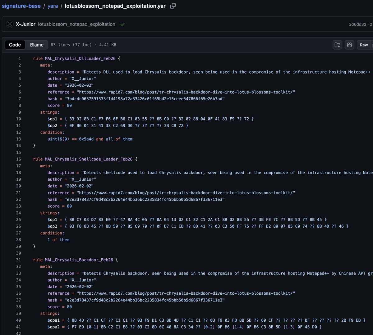 Florian Roth ⚡️ tweet media