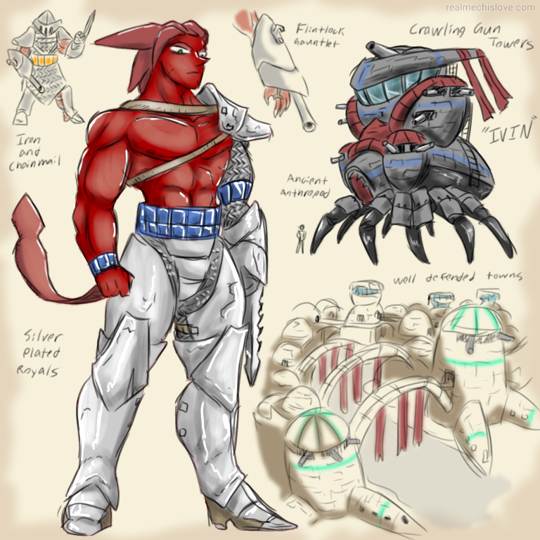 Sunset Tribe
(from my Flux Adventures setting)

The sunset tribe are not native to their world having traveled through the flux long ago. Flourishing on this world for generations with their mastery of the gigantic arthropods.  they have power struggles over the promise of war