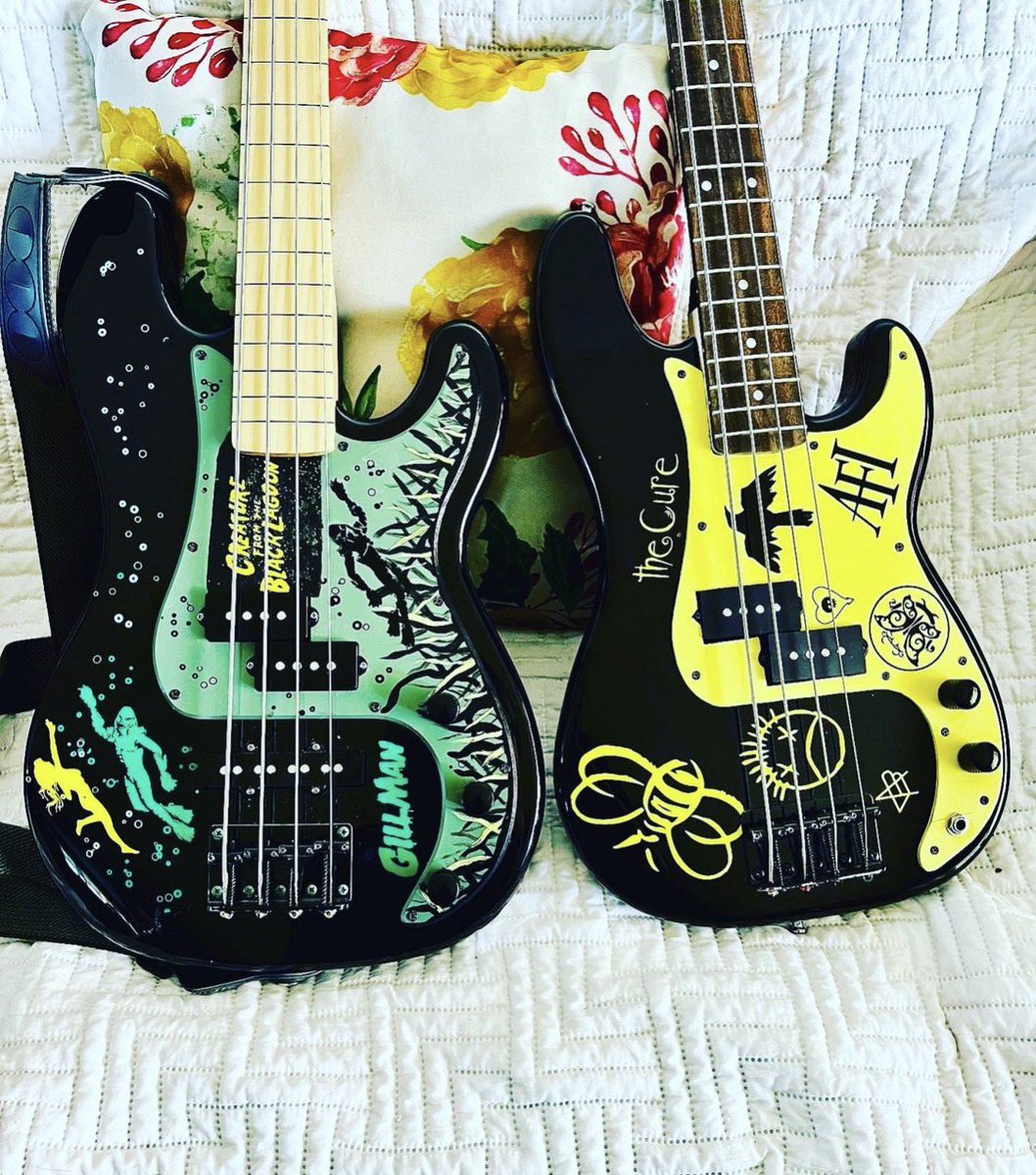 My two hang on the wall bass still love how they turned out