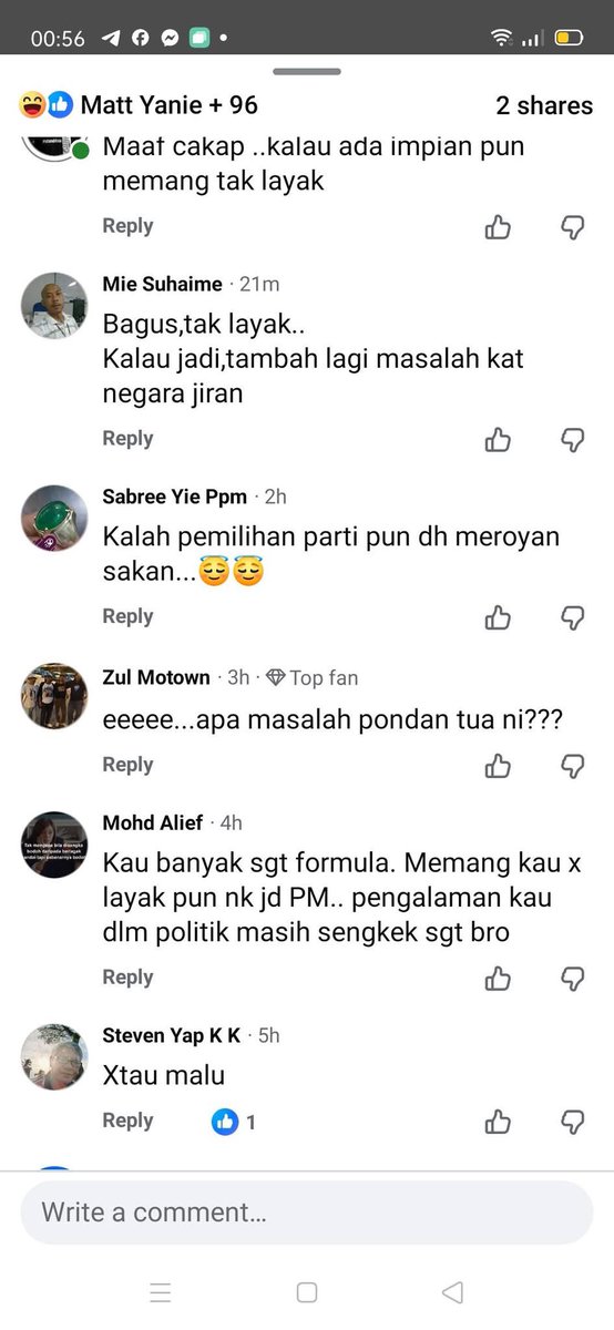 Salim_Iskandar's tweet photo. Kesian Lapiji Sutun..
Nak tunjuk bagus..last-last berbakul makian dia dapat 😛😂😅😅

Tak perlu nak cakap banyak, kalau memang tak layak dan langsung tak ada ciri-ciri untuk menjadi Perdana Menteri.

Susah main dengan spesis perasan nih! https://t.co/iw6ojzpP2a