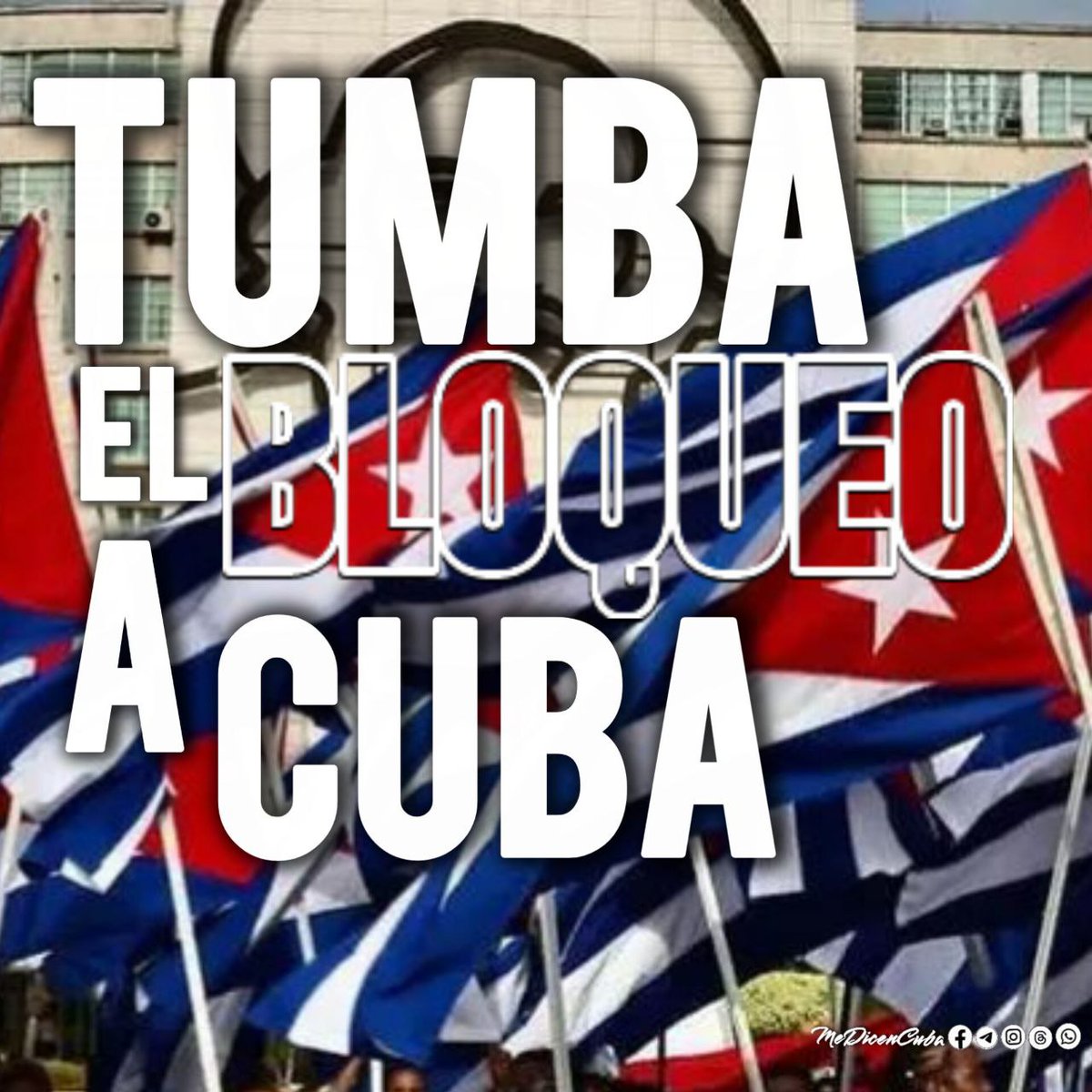 Cuba no ha resistido por milagro ni romanticismo: ha sobrevivido por su  inteligencia política y revolucionaria. Ha transformado el bloqueo en método, la escasez en lenguaje y la agresión en conciencia organizada. 🌍✊ 
#CubaEstáFirme  #TumbaElBloqueo