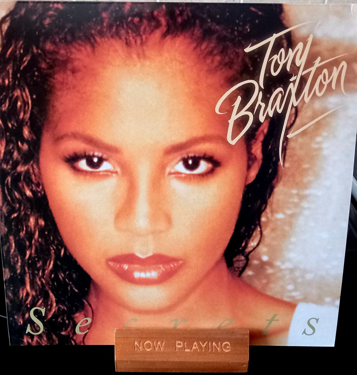 welshfreak's tweet image. Nice bit of vinyl before work today ❣️ @tonibraxton #Secrets #viny