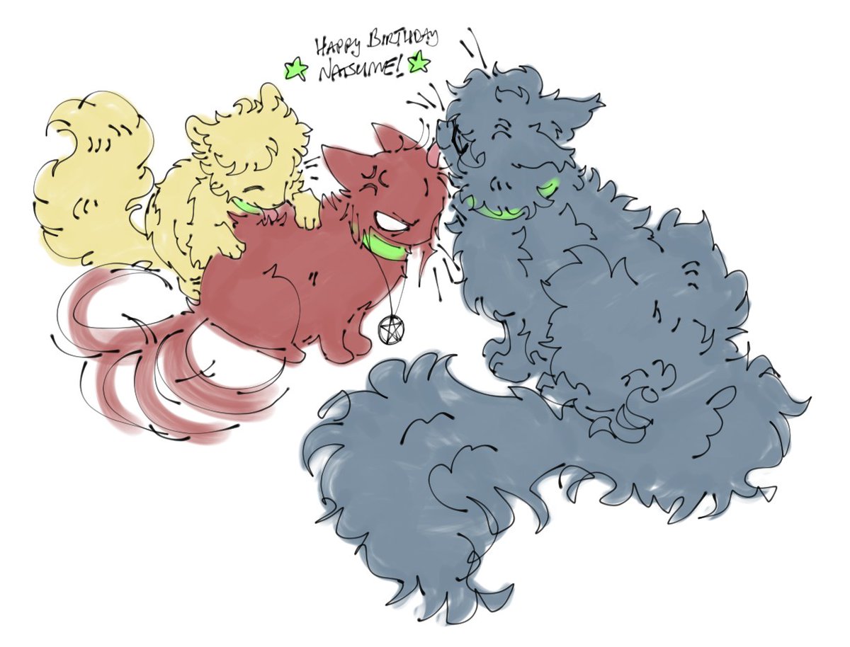 dreamsworde's tweet image. happy birthday natsume💚⚡ #enstars