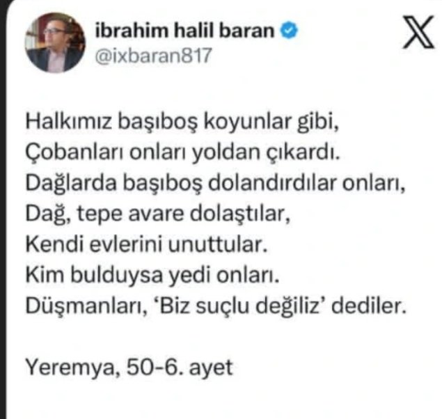 *Sanki çobanlar bizi temsil etmiş gibi...ifade etmek
onların, çobanımız olduğunu söylemek, aboculuğun başka bir versiyonu olmasın halil baran. 

*Bir millet'e ( öncesinde var olan) 
sen koyunsun, çobana ihtiyacın vardır demeye başlandığında, 
halk

"Millet" olduğunu unutur. 

Ve