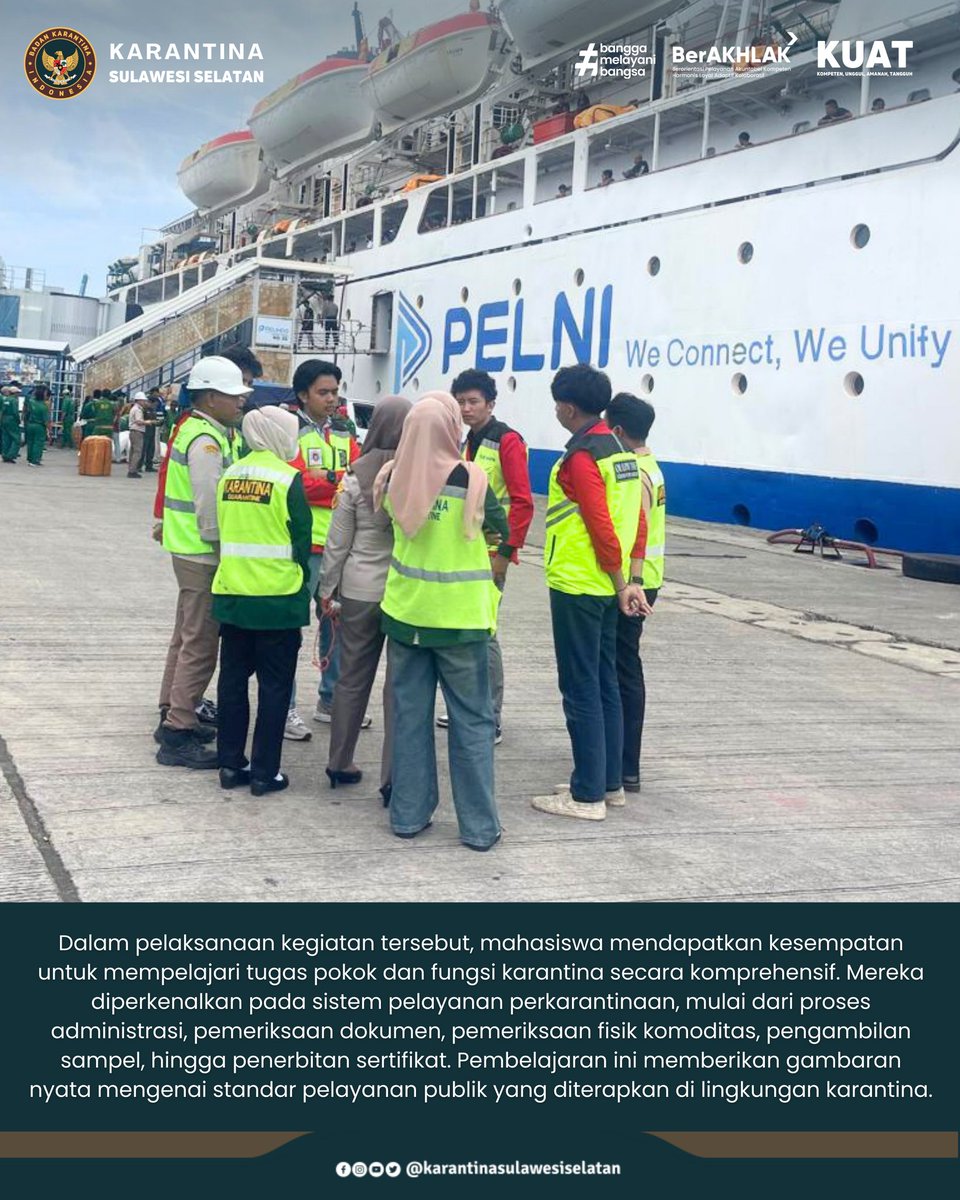 Karantina Sulsel Perkuat Peran Edukasi melalui Kegiatan Mahasiswa
