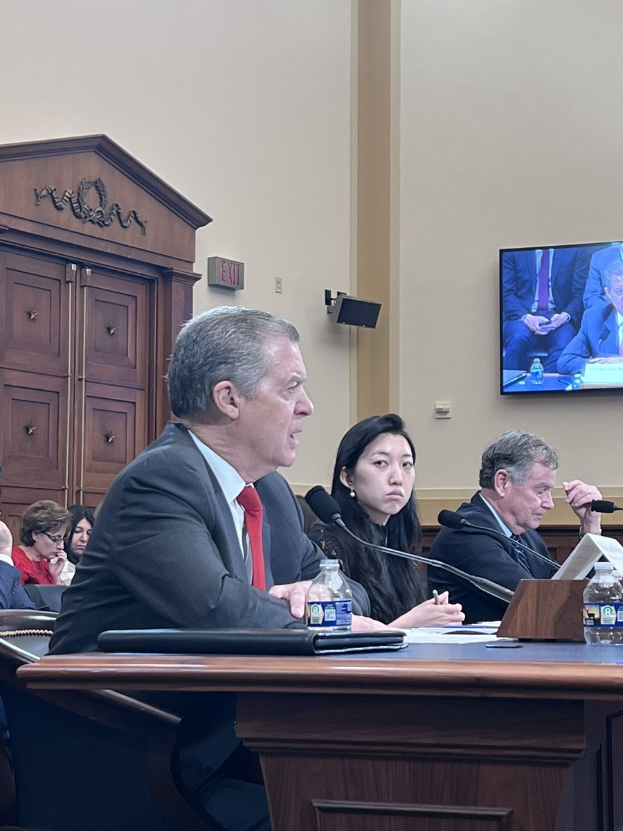 IRFSummit's tweet photo. #IRFSummit Co-Chair @SamuelBrownback is on Capitol Hill right now, testifying about many urgent religious freedom issues at the joint hearing on Defending Religious Freedom Around the World. 

Seated next to him is Grace Jin Drexel, whose father has been imprisoned since October by the #CCP. 

Tune in to hear his testimony: https://t.co/5aZmKwt5uM