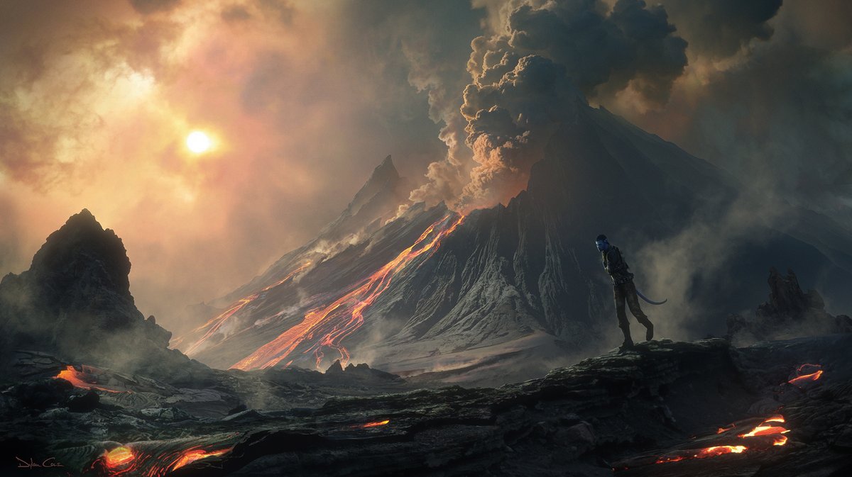 DylanColeArt's tweet photo. Avatar: Fire and Ash- concept art https://t.co/uU9vO22vd6