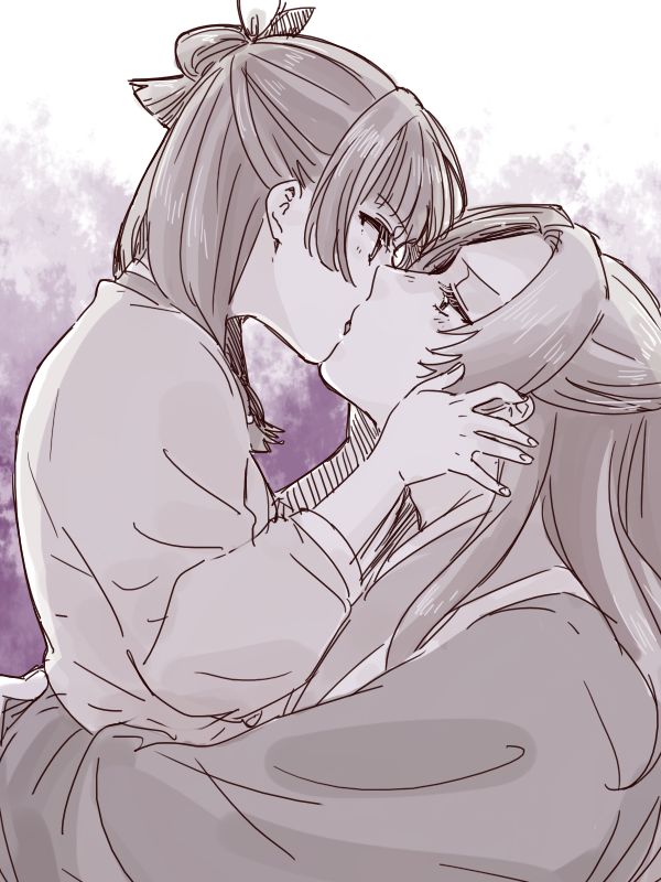 お互い目を閉じようとしない