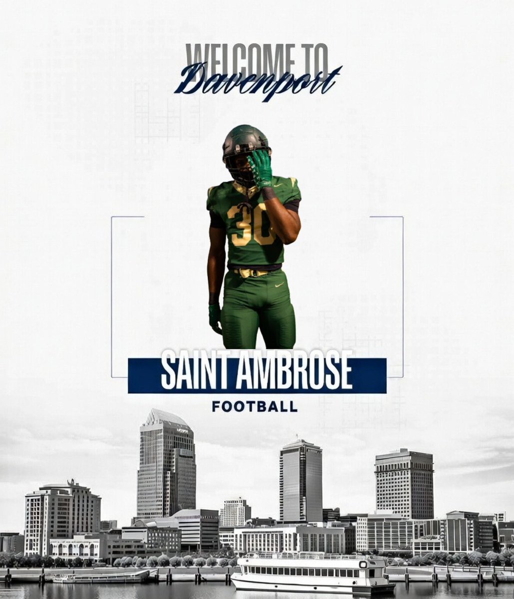 St. Ambrose Football tweet media