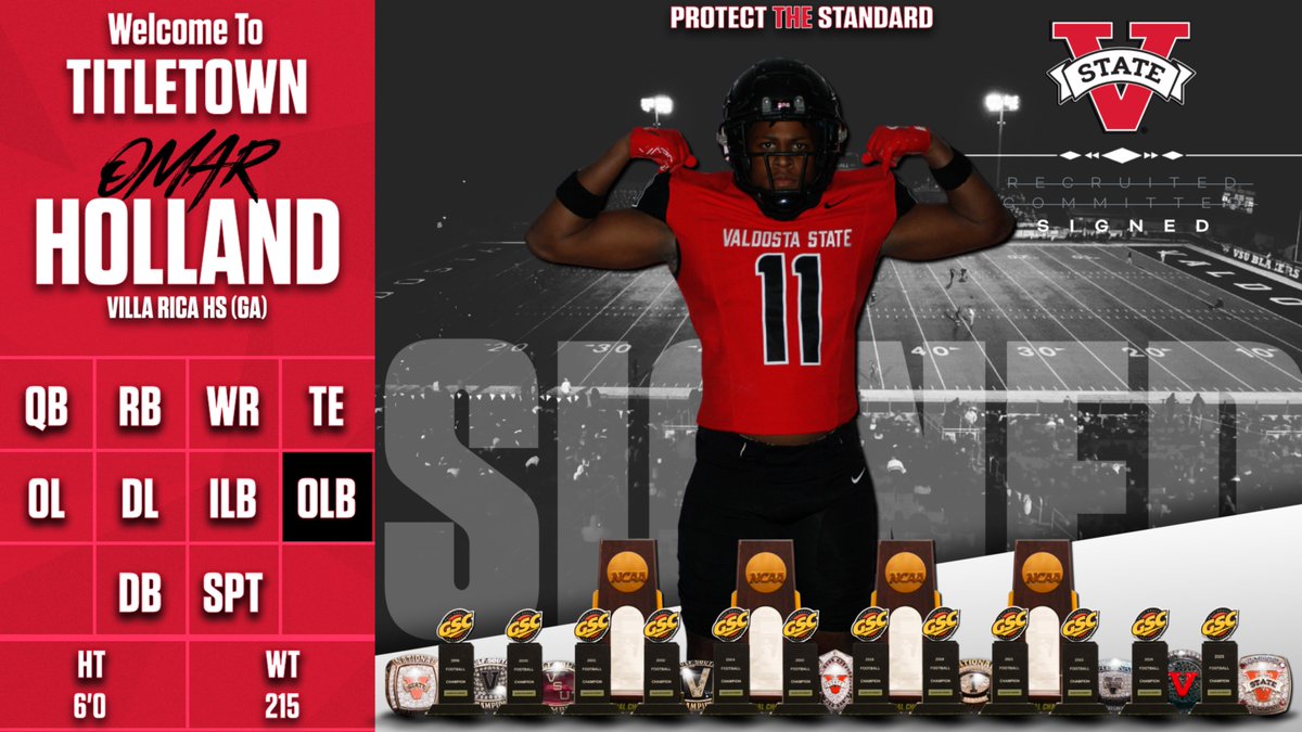 Valdosta State Football tweet media