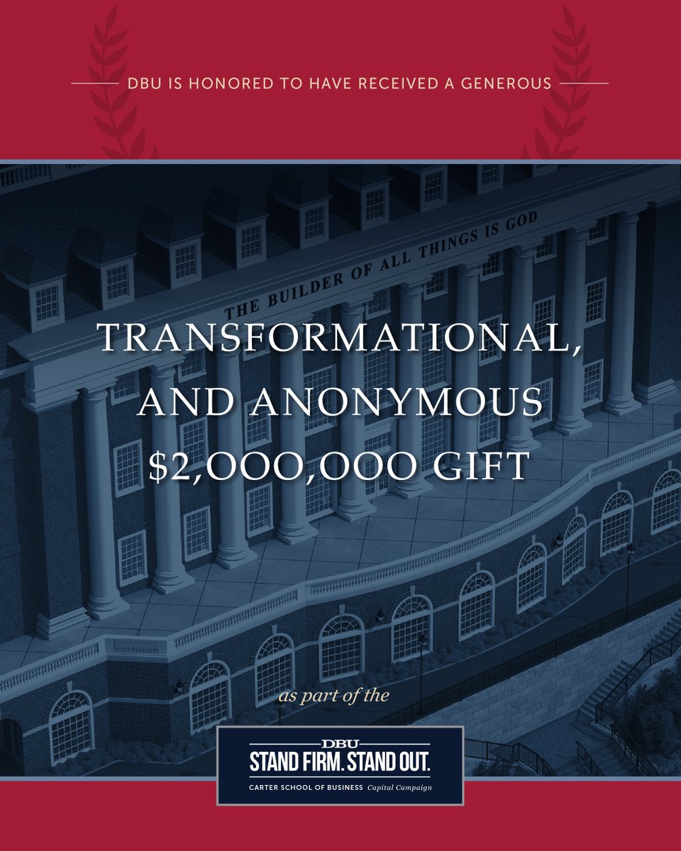 Dallas Baptist University tweet media