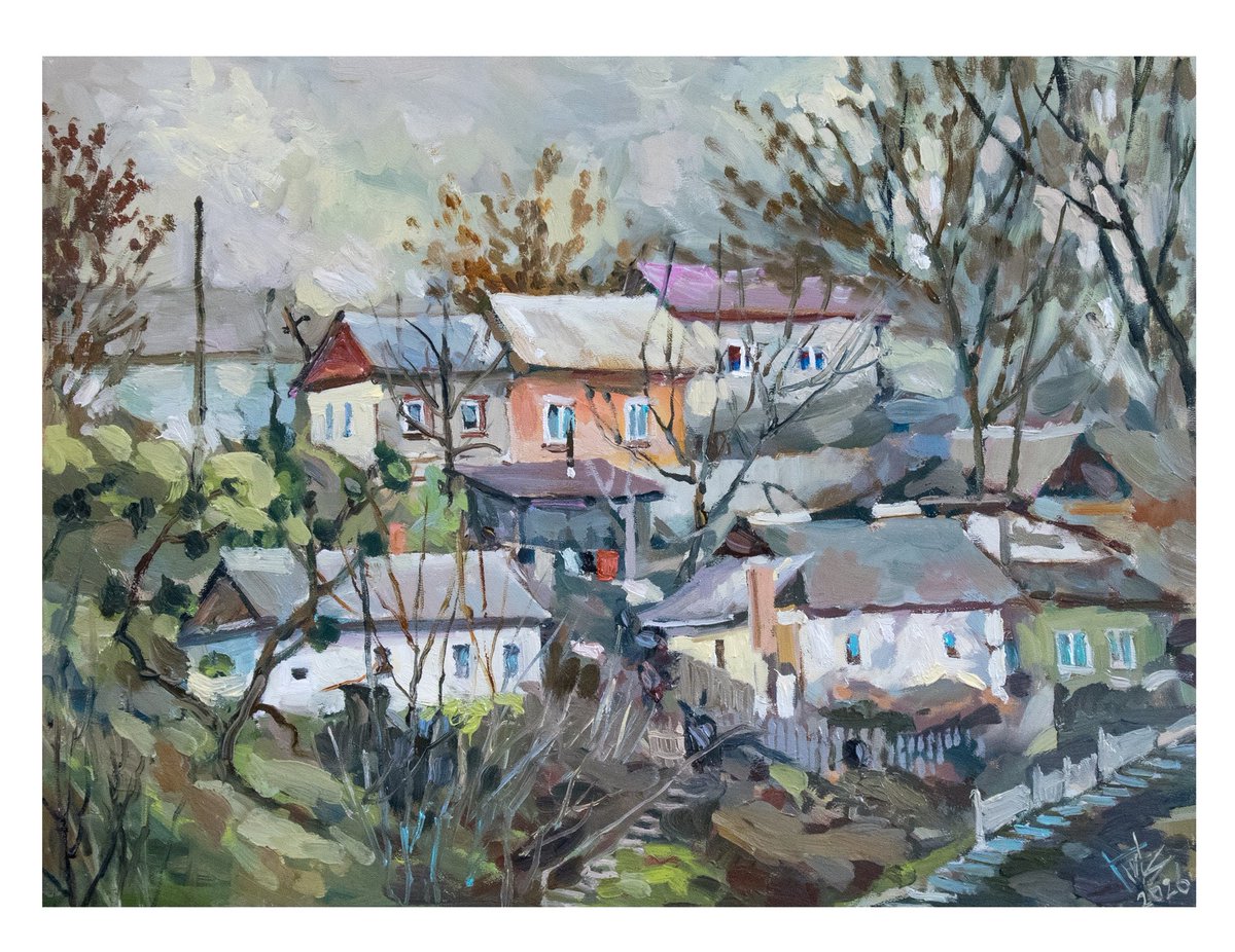Oil on hardboard 🧡 
30x40cm