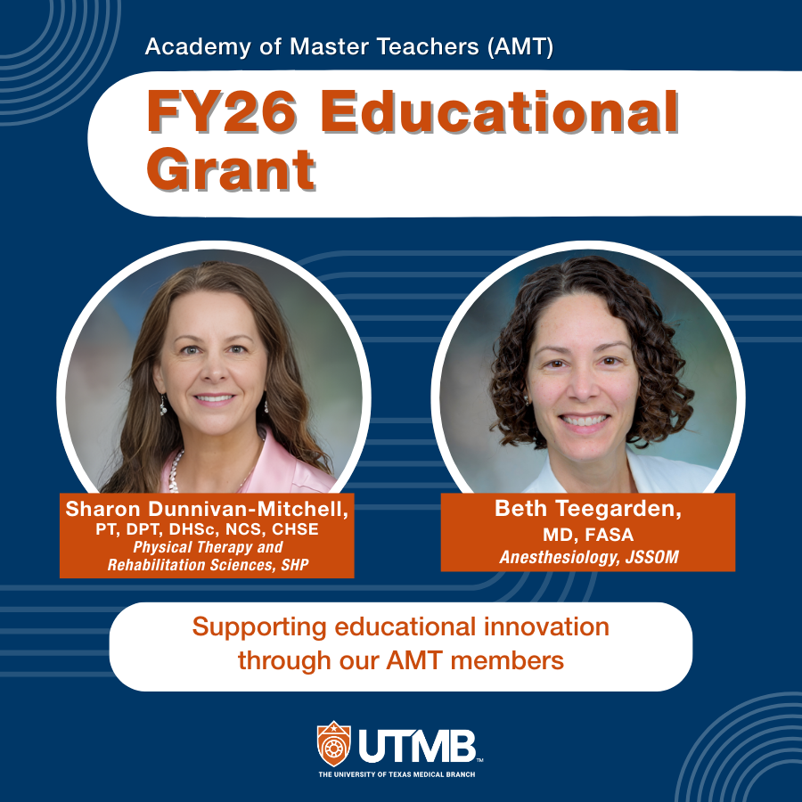 UTMB Provost's Office tweet media