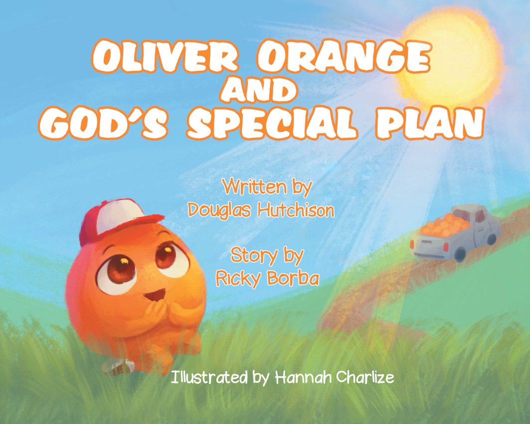 The time has come for me to share the news!! I have a BRAND NEW children's book out, called "Oliver Orange and God's Special Plan"! 

I'll give you all the short version of how this book came to be. In 2011, as I was driving to work, I found myself behind an orange truck. The