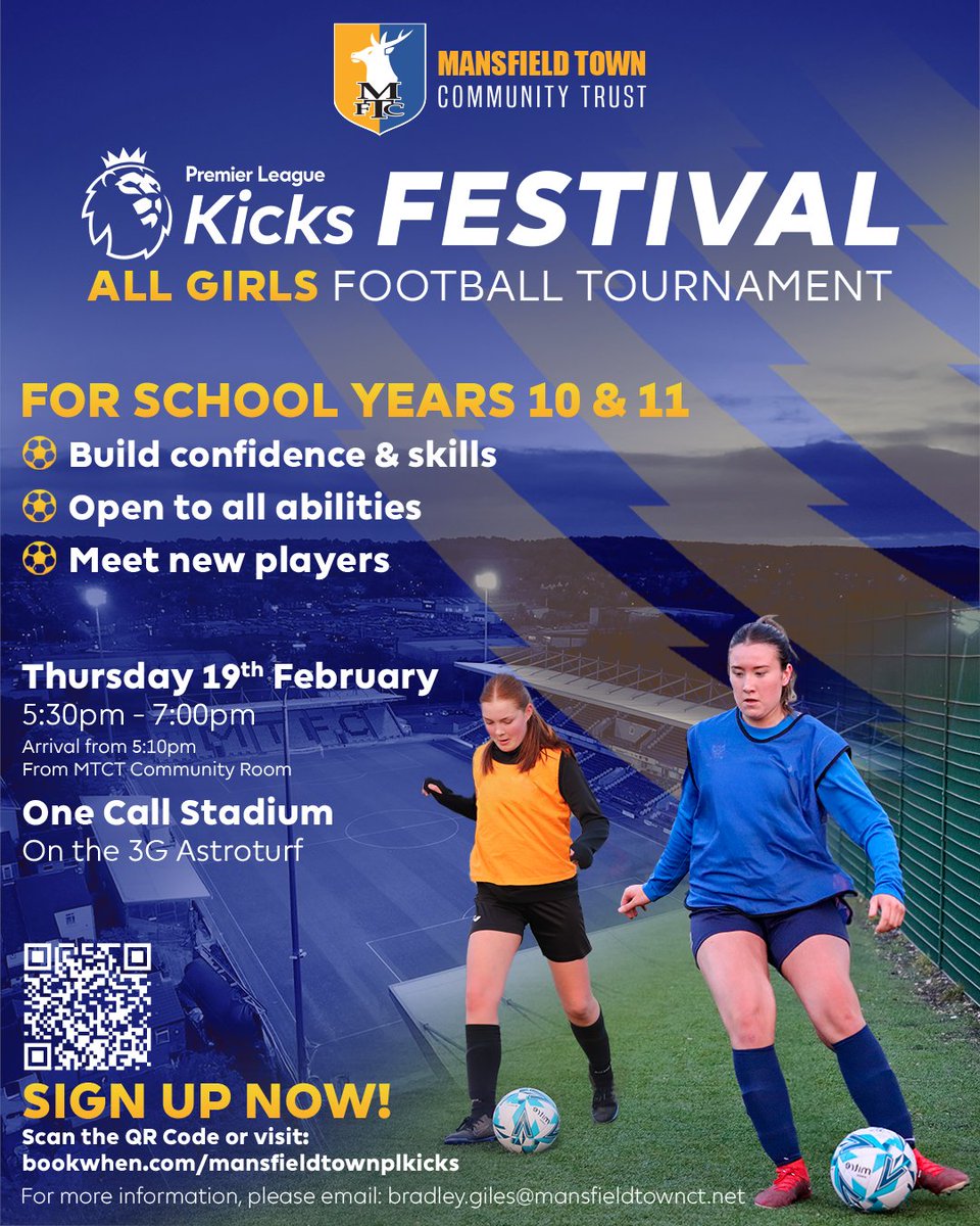 Mansfield Town Community Trust tweet media