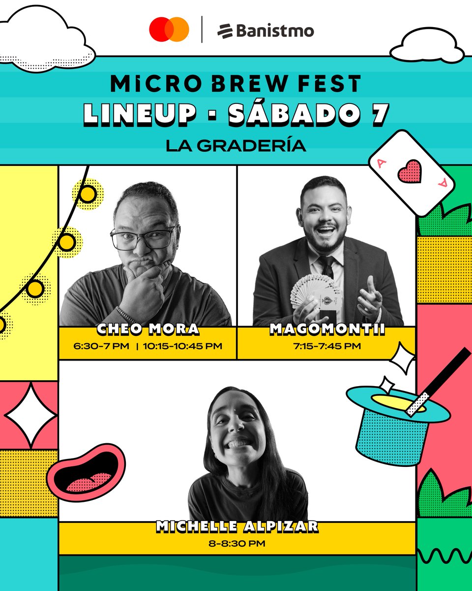 microbrewfestpa's tweet photo. Este año en Micro Brew Fest subimos el nivel del entretenimiento con 🗣️LA GRADERÍA🪄un espacio pensado para reír, sorprenderte y disfrutar. 😂😱 https://t.co/fsmEvWAjKO