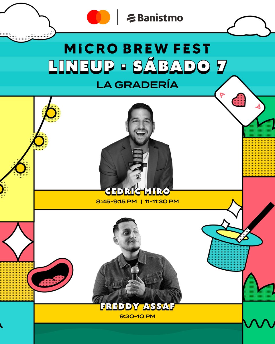 microbrewfestpa's tweet photo. Este año en Micro Brew Fest subimos el nivel del entretenimiento con 🗣️LA GRADERÍA🪄un espacio pensado para reír, sorprenderte y disfrutar. 😂😱 https://t.co/fsmEvWAjKO