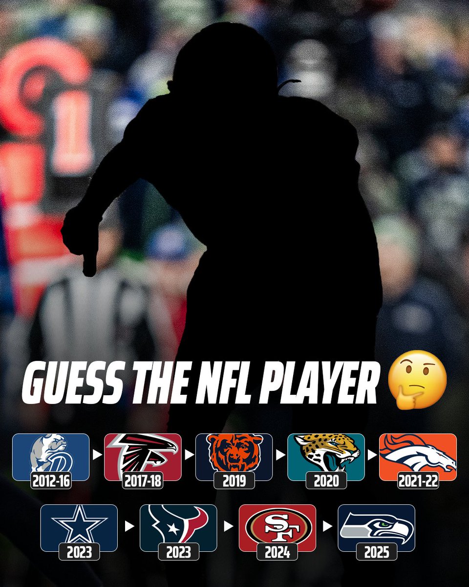 Can you guess this Super Bowl player based on the teams he played for? 🤨