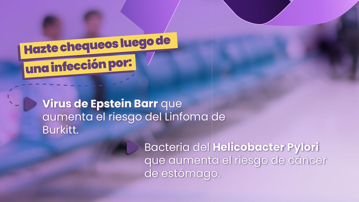 IESSec's tweet image. Controlar infecciones 🦠 también ayuda a prevenir el cáncer 🎗️

Si has presentado alguno de estos cuadros clínicos, acude a chequeos periódicos 🩺 y detecta a tiempo cualquier complicación ⚠️