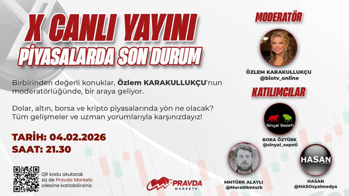 Kısa bir aradan sonra akşama canlı yayında görüşmek dileğiyle tüm dostları bekliyorum özellikle #ONS ve BİST tarafı bu yayın kaçmaz <a href="/HASOsyalmedya/">HASAN</a> ,<a href="/Biotv_online/">Bio TV</a> ve <a href="/sinyal_sepeti/">Sinyal Sepeti</a> katkıları ile 🔥21.30’da görüşmek dileğiyle