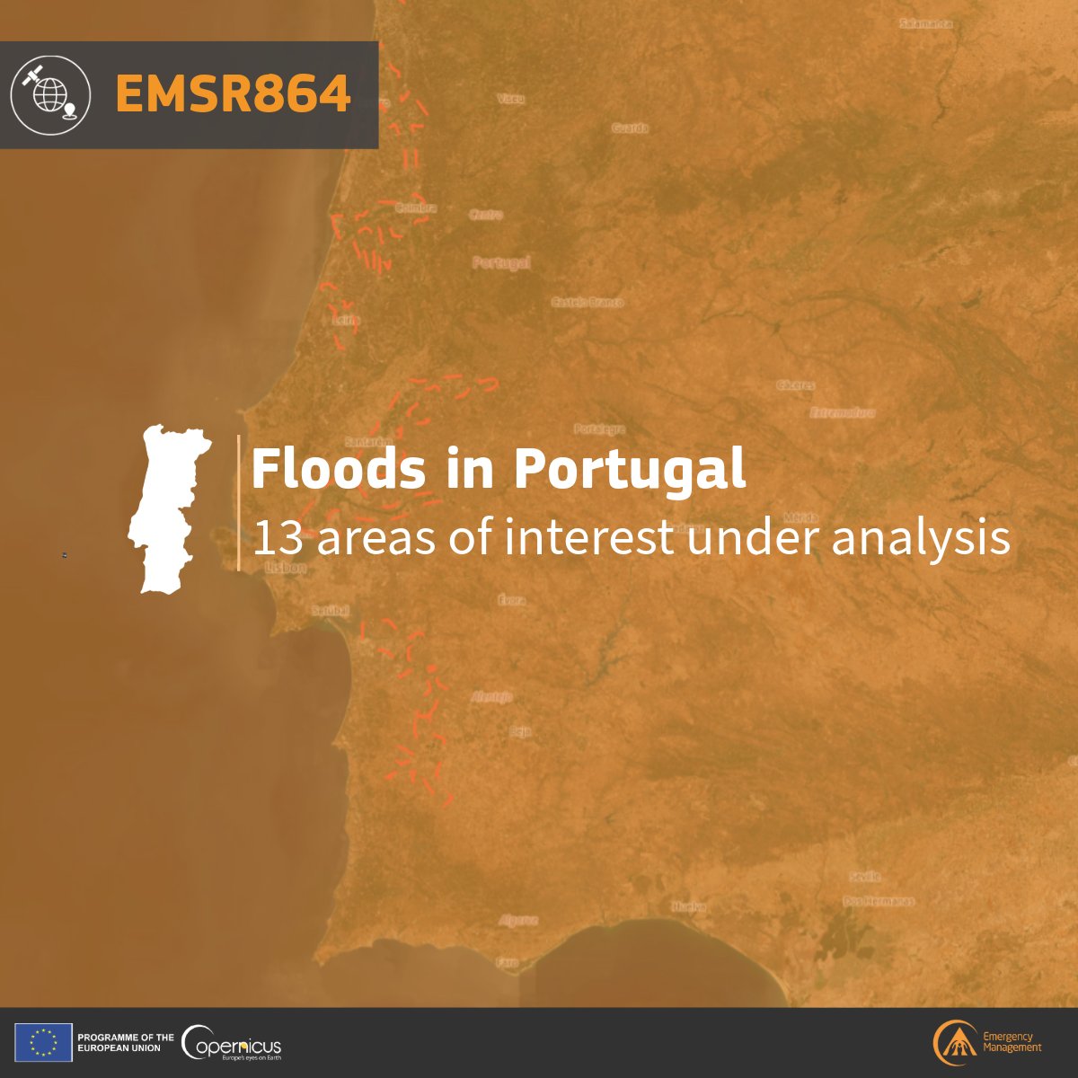 Copernicus EMS tweet media