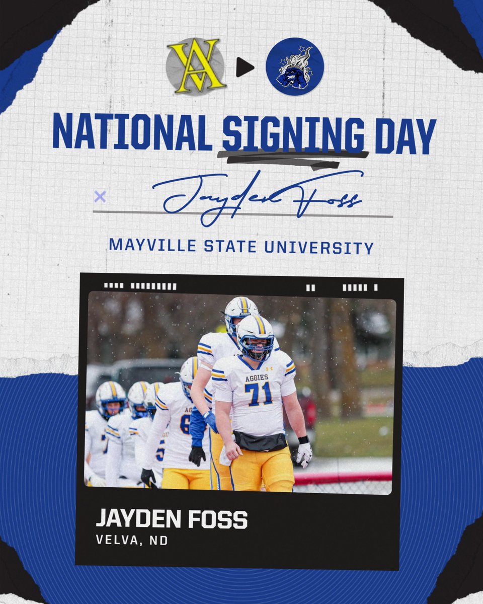 mayville_FB's tweet photo. "Jayden comes to us from another powerhouse program in the middle of the state. Juiced to get another winner to join the Comets!" - @coachlarsonmsu https://t.co/OUBzDLhkaf