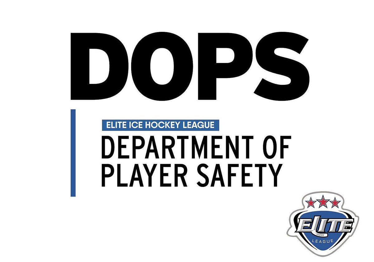 EIHL Department of Player Safety tweet media