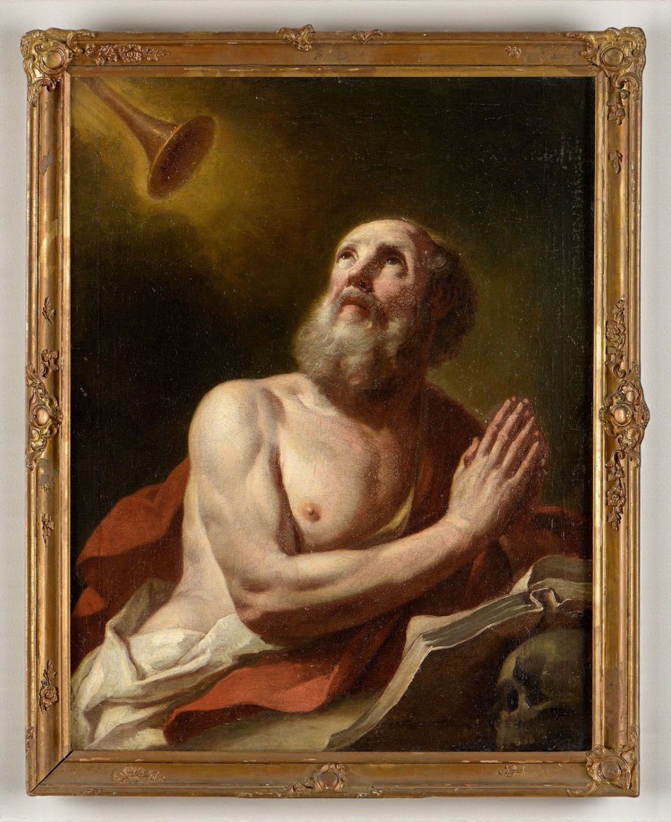 Lot. 163
Attributed to Francesco de Mura, Saint Jerome, Italian School, 17th century.

🗓 Feb 12 · 3 PM (GMT+1)
🔨 €2,750 | Est. €5,000–5,500
🔗 ow.ly/F7or50Y8Pt4
.
.
.
#OldMasters #ItalianBaroque #ArtAuction #TemplumAuctions